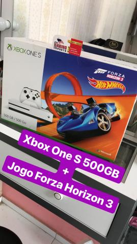 Xbox One S 500GB + Jogoa Forza Horizon 3