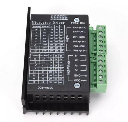 COD-AM227 Driver Motor De Passo 4a - Tb6600 9-40v Semi-profissional Arduino Automação - Foto 4