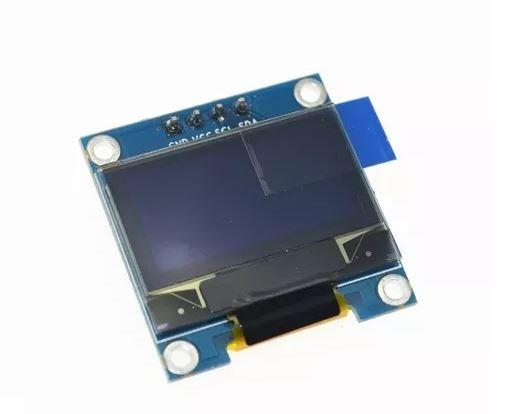 COD-AM48 Display Oled 128x64 Gráfico 0.96 I2c Serial Azul Arduino Esp Pic Robotica - Foto 2