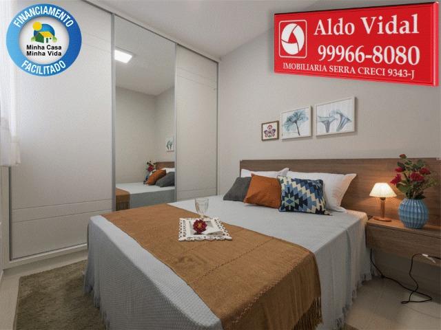 ARV69- Apartamento 2 Quarto 48m² com Varanda - Morada de Laranjeiras