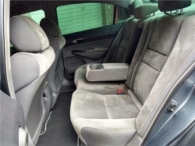 Honda Civic 1.8 lxs 16v flex 4p manual - Foto 9