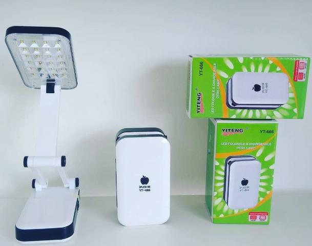 Luminaria Led De Mesa Articulável 24 Leds Dp Led Abajur Bivolt-(Loja na Cohab)- Wiki - Foto 3