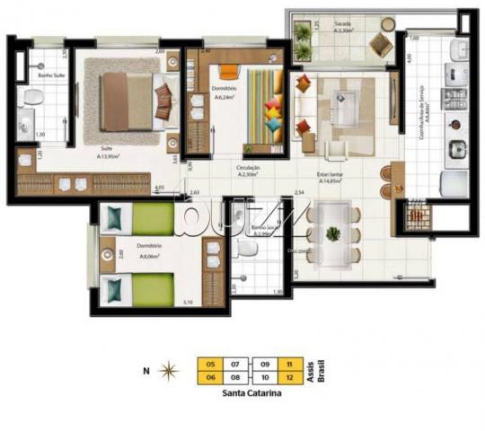 Apartamento à venda com 3 dormitórios em Santa maria goretti, Porto alegre cod:AP006318 - Foto 9