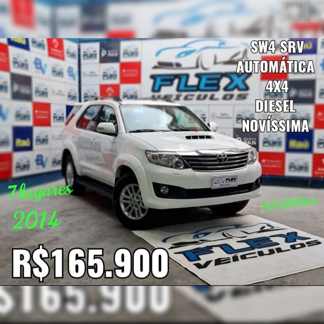 SW4 SRV DIESEL 4X4 AUTOMÁTICA NOVÍSSIMA  7 LUGARES 