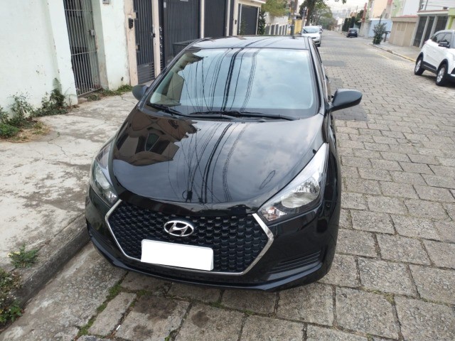 HYUNDAI HB20 UNIQUE 2019 PRETO SHOW