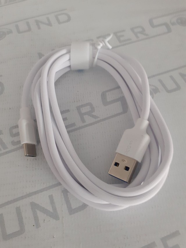 Cabo de dados usb. Com entrada tipo C. Novo. - Foto 2