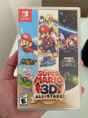 Para Venda Jogo Super Mario 3D All Stars Switch, como novo