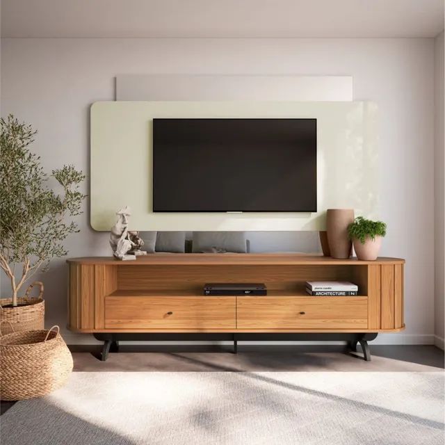 Home até 65" Creta 100% MDF!! TT8771