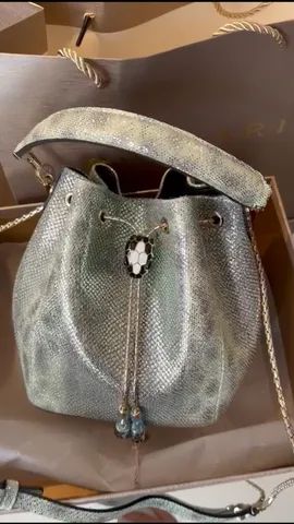 Bolsa lateral de marca de luxo bvlgari - Foto 4