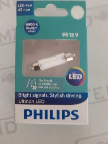 Led torpedo. Philips.  43mm.  Garantia. Novo. Instalado. - Foto 2