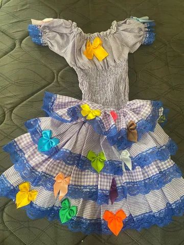 Olx vestido hot sale festa junina