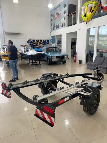 CARRETA RODOVIÁRIA P JET SKI EM ALUMÍNIO 2024, Pronta Entrega, Parcelamos 21x - Foto 8