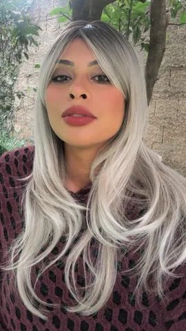 Wig com franja - 65cm /PROMOÇÃO  - Foto 2