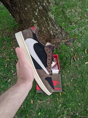 Air Jordan 1 Low X Travis Scott 'Dark Mocha'