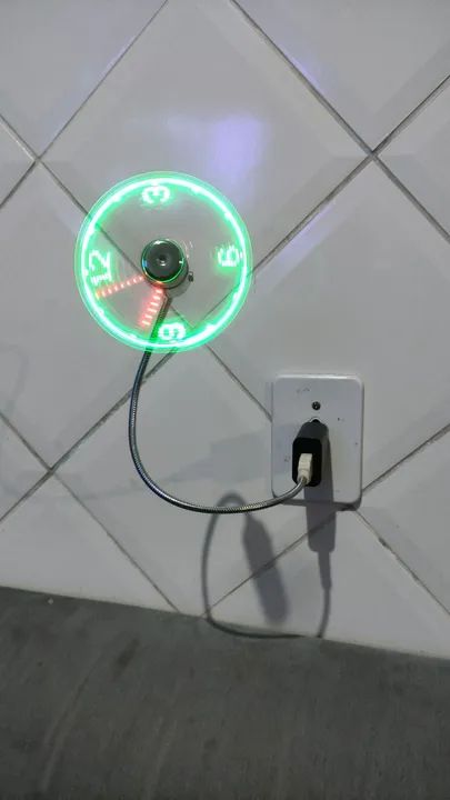 Mini ventilador led USB  - Foto 2