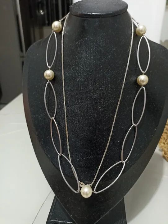 maxi colar em prata 925