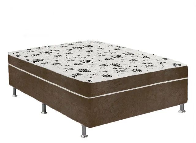 Cama Box Conjugada Casal Mola Ensacada 55x138x188