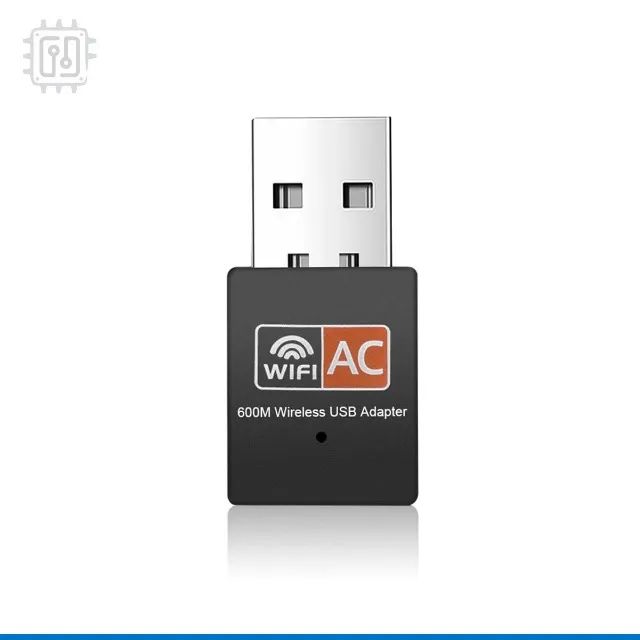 Adaptador USB de Rede Wifi Receptor Wireless Sem Fio 2.4Ghz 5.0Ghz Dual Band AC 5G - Foto 4