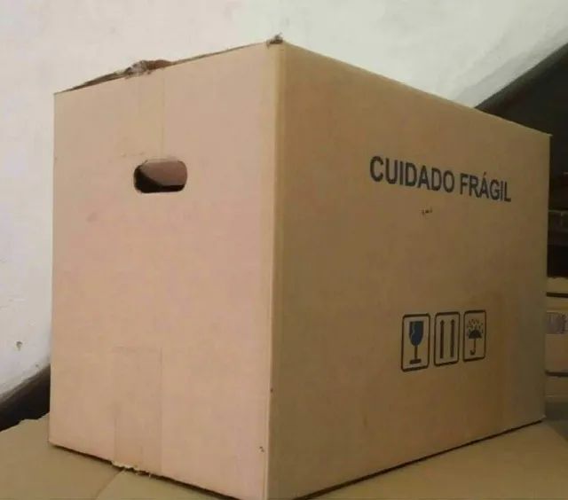 Caixa de papelão para mudança - Foto 5