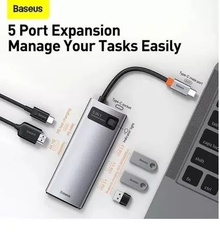Hub Tipo C Baseus 5x1