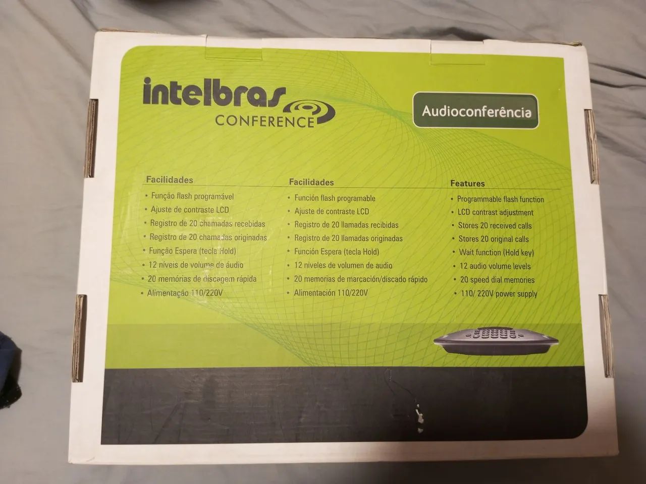 Audio Conferência Intelbras incompleto. - Foto 2