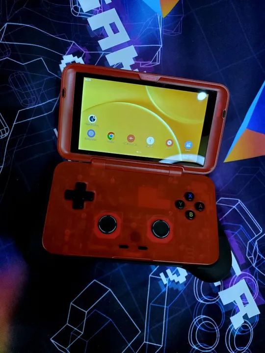 Console portátil videogame Retroid Pocket Flip Android Touch Screen PS Gamecube Watermelon - Foto 5
