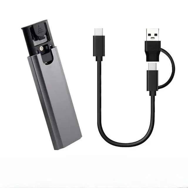 Case NVMe M2 SSD Tipo C, USB 3.1 - Foto 2
