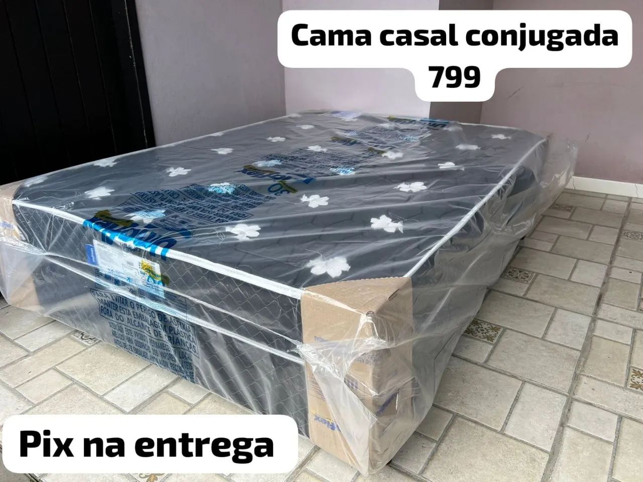 Camas novas embaladas a pronta entrega 