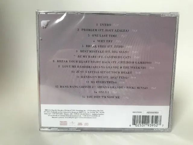 Ariana Grande My Everything CD64295453239554121