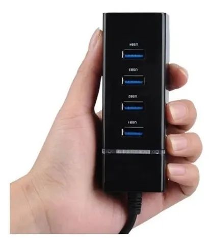 Hub Usb 3.0 4 Portas Ultra Velocidade Pc Hd - 317 - Foto 2
