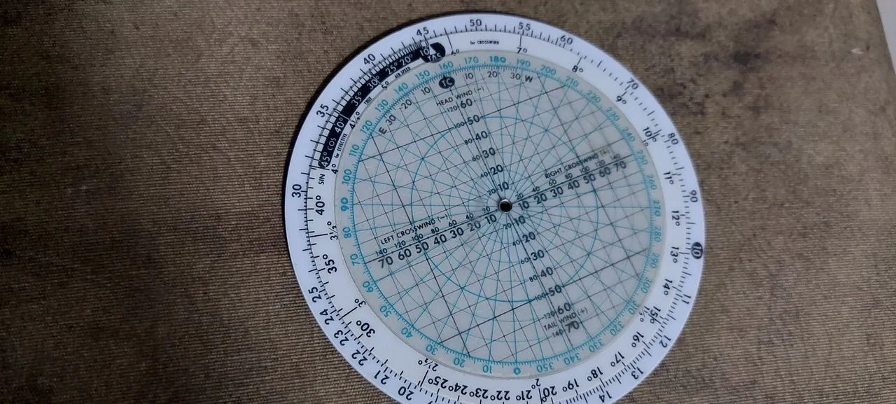 Computador de Voo Jeppesen Sanderson Model CR-2 - Foto 2