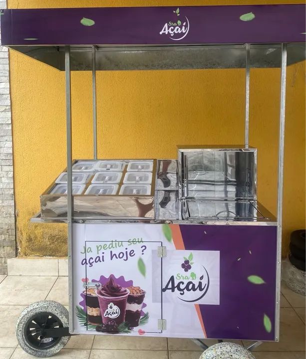 Carrinho de Açaí Completo - Ótimo para Negócios! - Foto 6