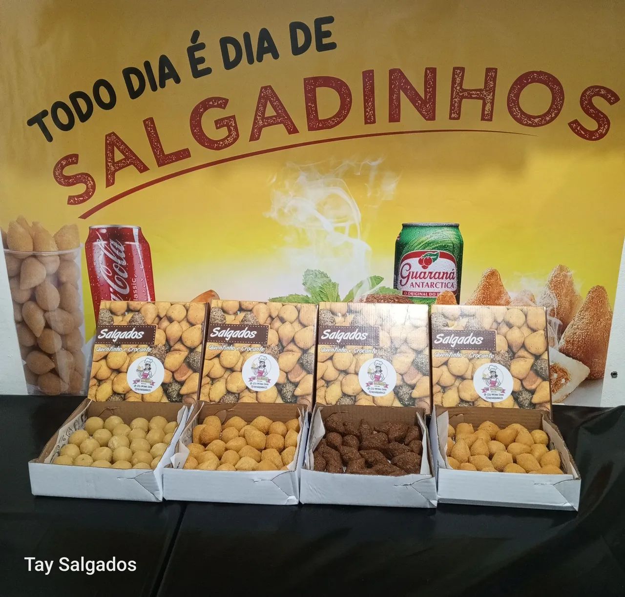 Salgados deliciosos para sua festa! - Tay Salgados