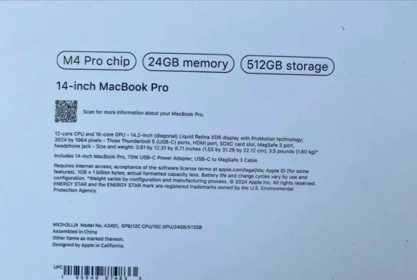 MacBook Pro M4 Pro 14.2 2024 - Foto 2