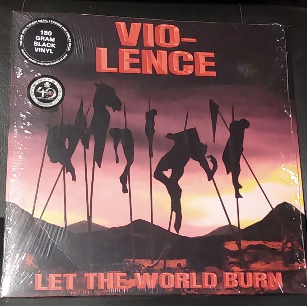 Vio-Lence - Let The World Burn Vinil LP Black 180g EUA
