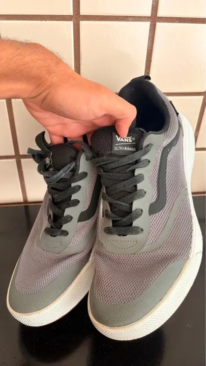 Tênis Vans Ultrarange Cinza - Foto 3