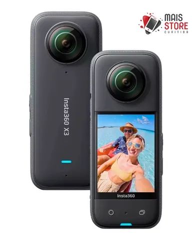 Câmera de Ação Insta360 X3 Vídeo 5.7k (Novo/Lacrado) - Foto 2