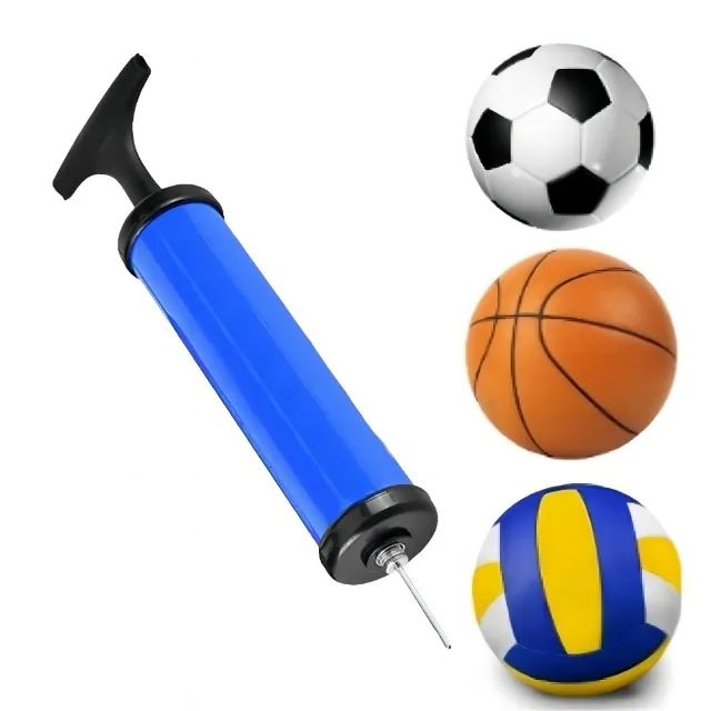 Bomba de Ar para Encher Inflar Bola - Futebol Volei Etc - Foto 4