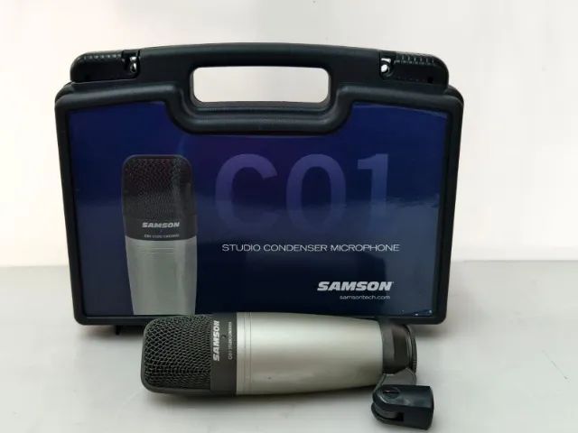 Microfone Studio Samson C01 Funcionando 100%!! - Foto 3