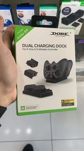 Charging Dock + 2 baterias Dobe P/ Xbox One - Novo Lacrado - Parcelamos Sem Juros