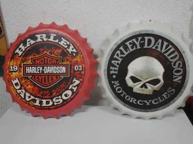 placas harley davidson