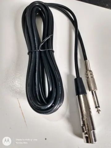 Cabo microfone P10 x XLR422080670965452801