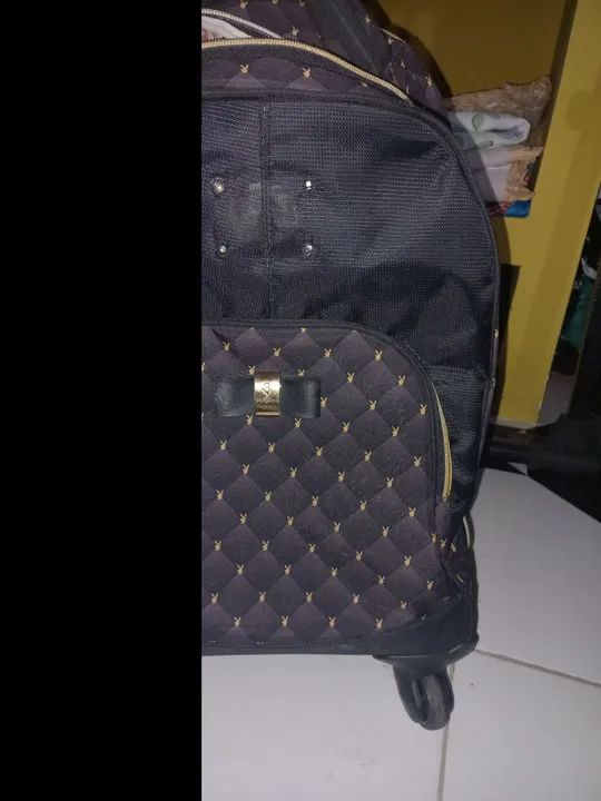 Mala para viagem com rodinhas 