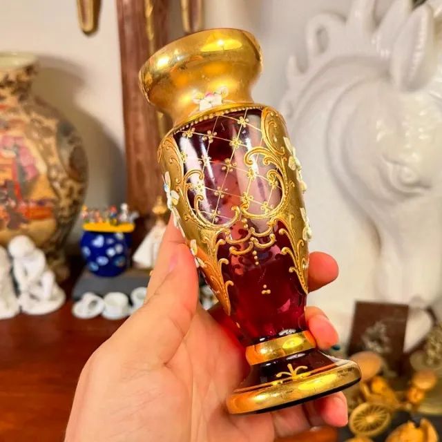 Pequeno vaso veneziano Rubi - Foto 5