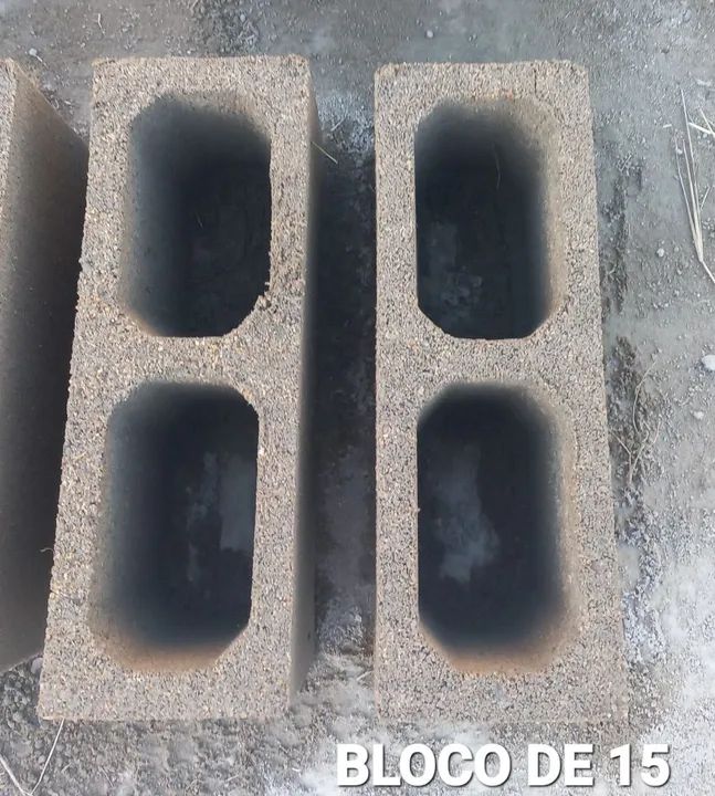 Bloco de 15x19x39 vazado