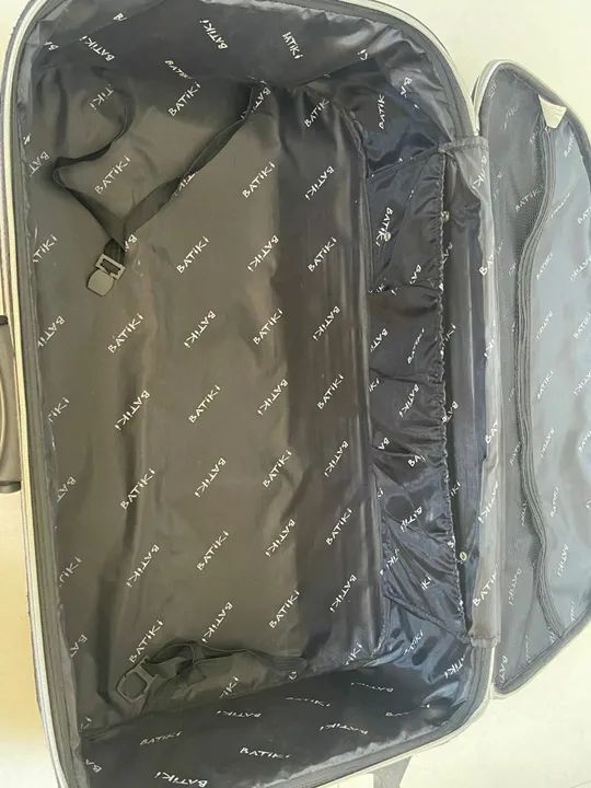 Mala preta de tecido  - Foto 5