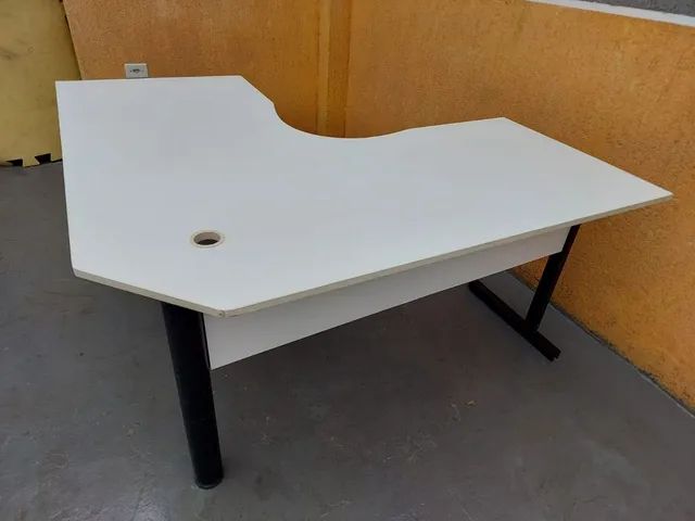 Mesa escritório em L  - Foto 5
