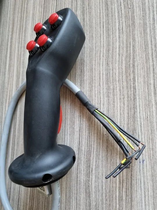 Manopla joystick 5 funções nova