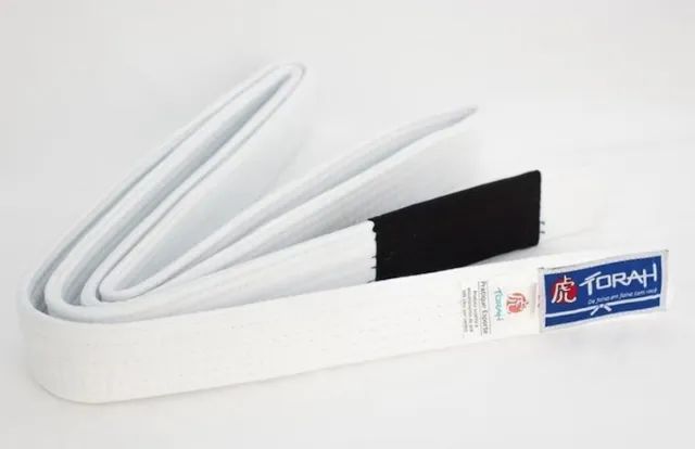 Kimono Jiu-Jitsu Koral Icon Color - Adulto Tamanho A2 - preto e faixa Branca Brinde - Foto 6