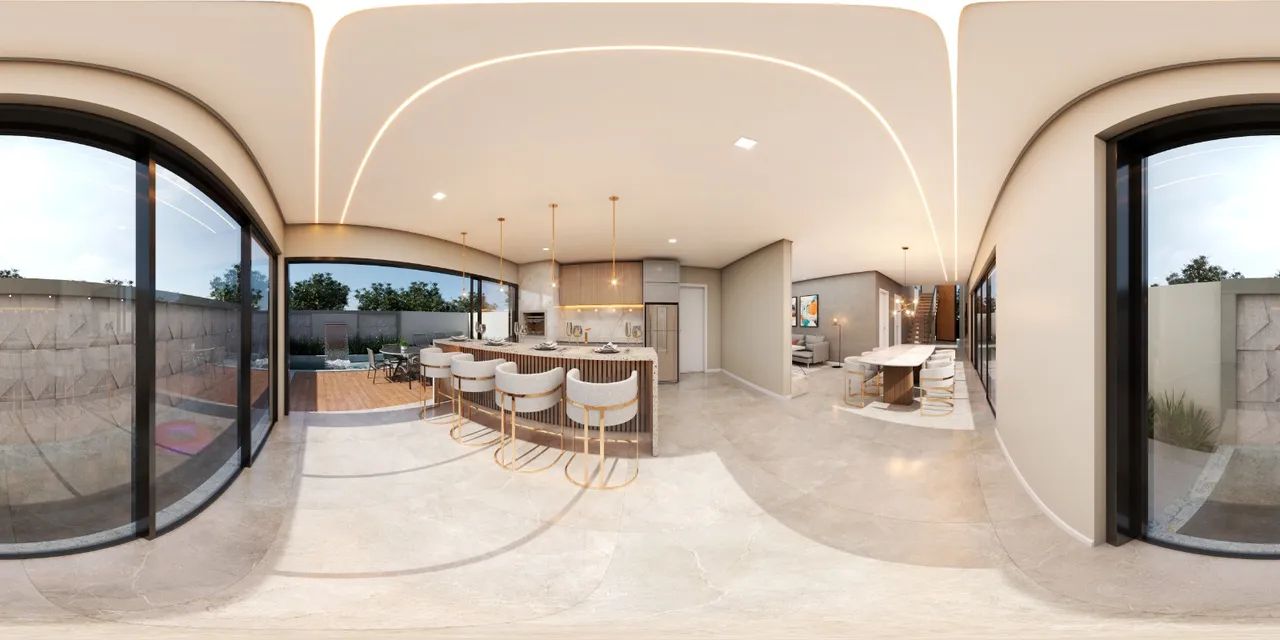 Casa de 250m² em Piçarras: 5 Suítes, Piscina e Churrasqueira - Foto 4
